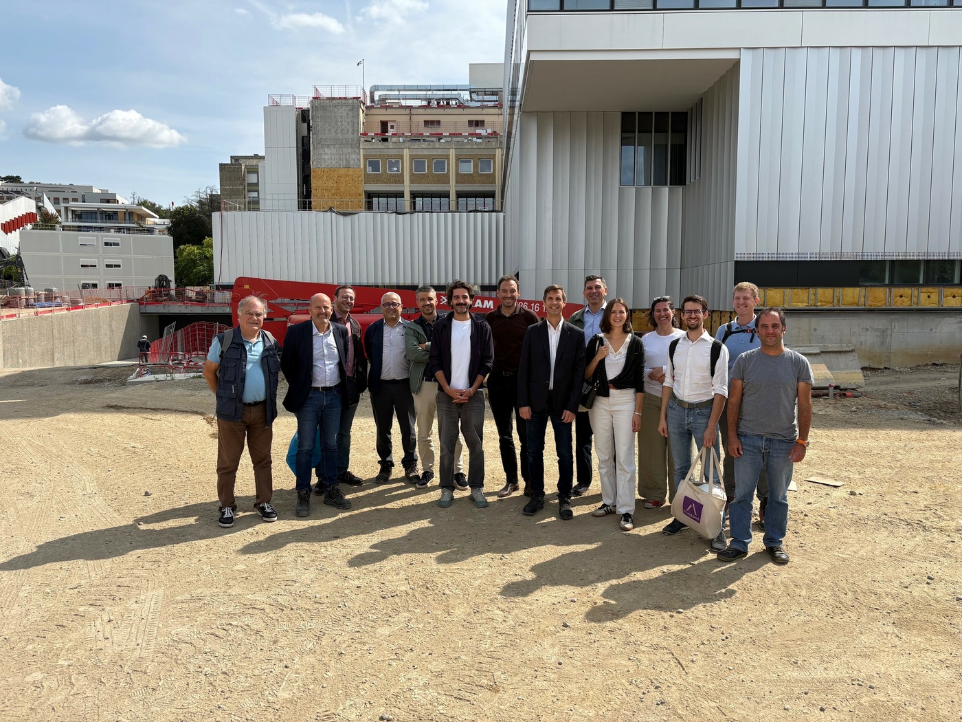 Michel Rémon & Associés - Visite de BAURéaLS avec l'association des anciens élèves de l'ESTP