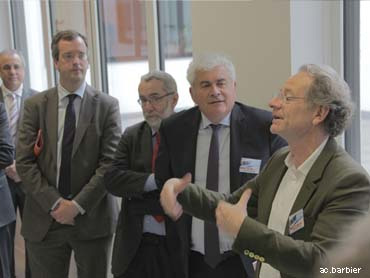 Michel Rémon & Associés - Inauguration du siège du Centre National du Chèque emploi service à Saint-Etienne